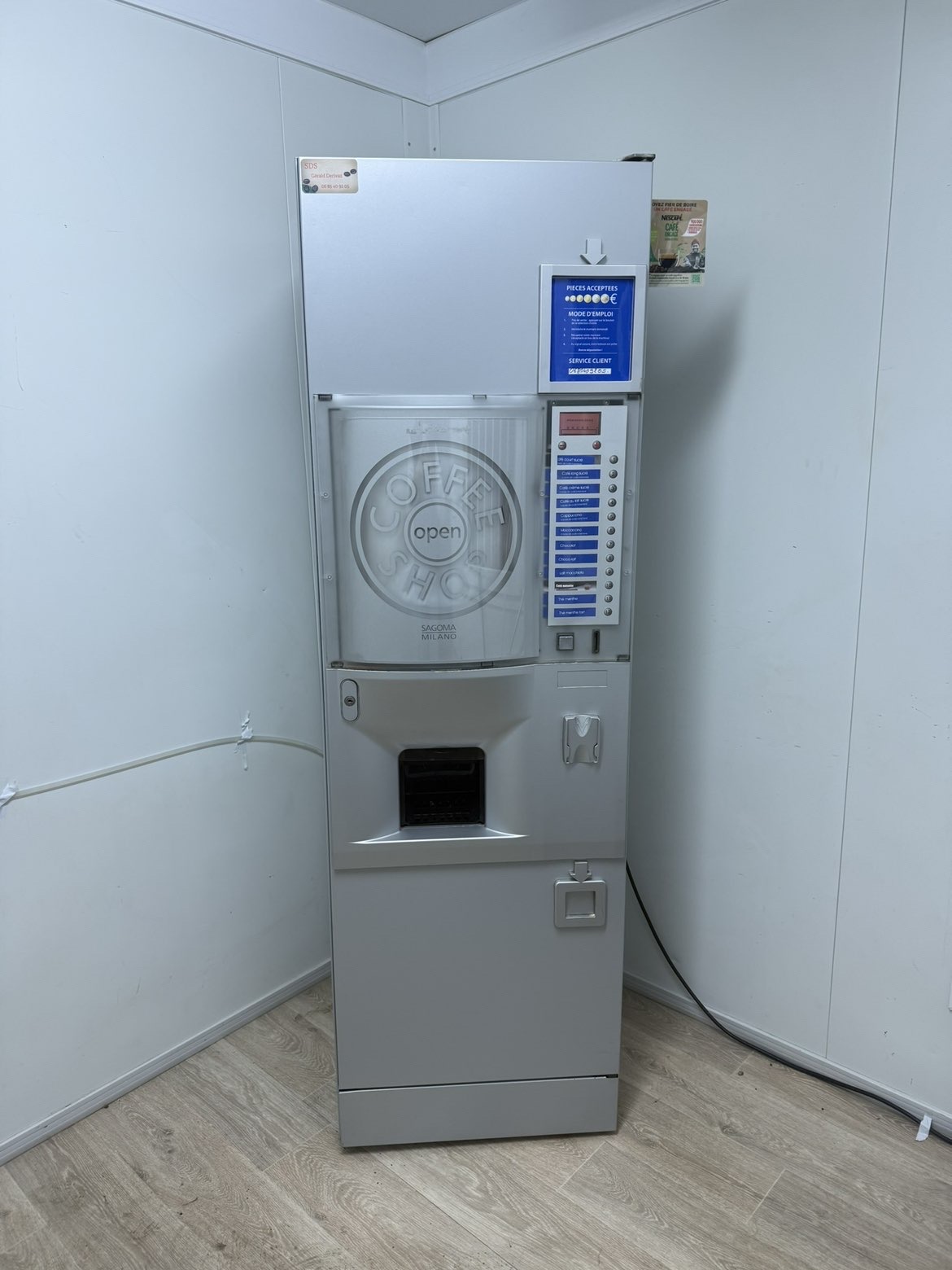 Distributeur de café Sagoma Milano